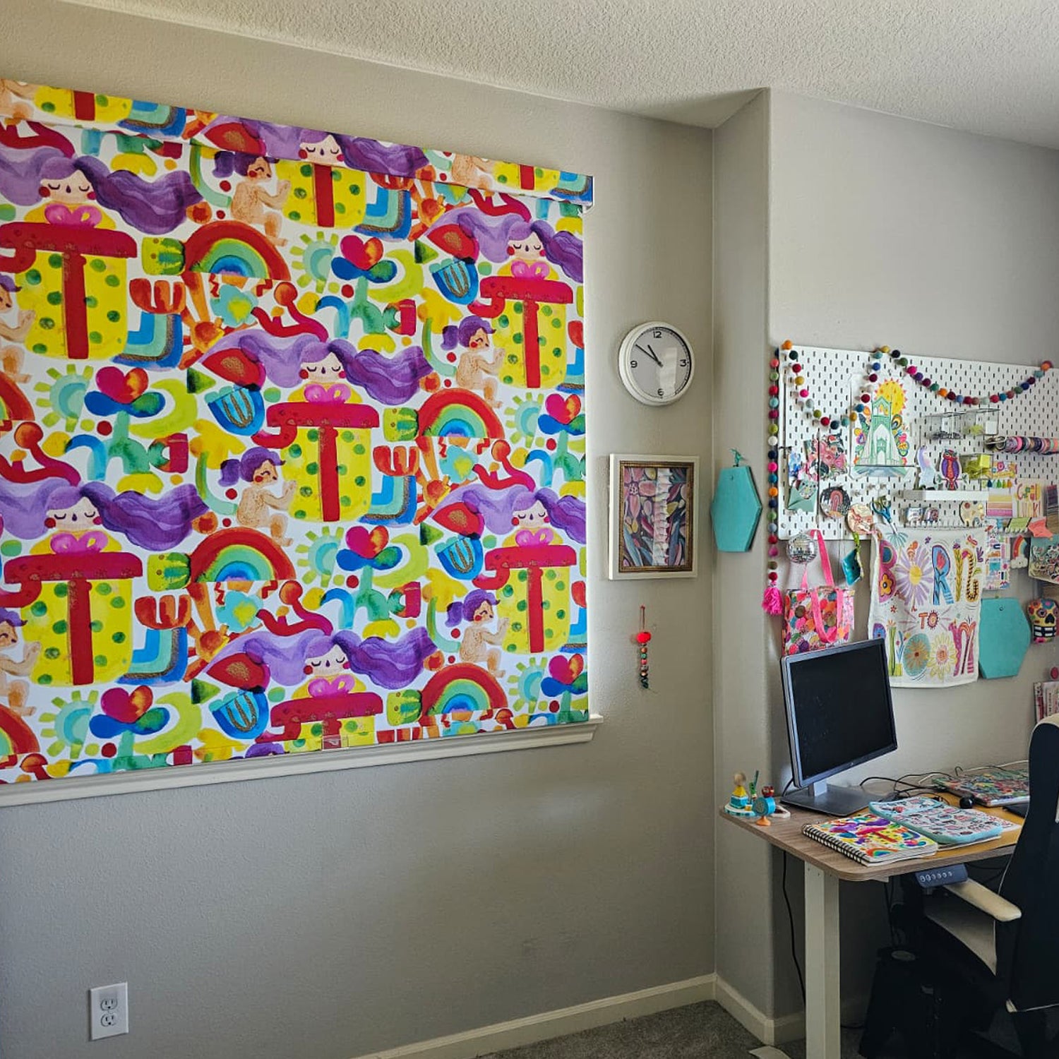 AOSKY x Abhinaya Designer Collection | Custom Printed Blackout Roller Blinds