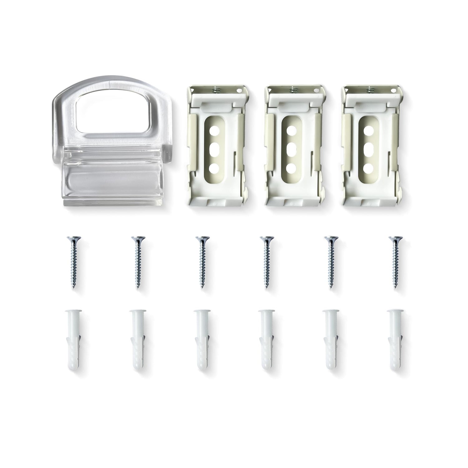 AOSKY Roller Shades Accessories Replacement Installation Brackets Easy to Install Roller Blinds Repair Kit