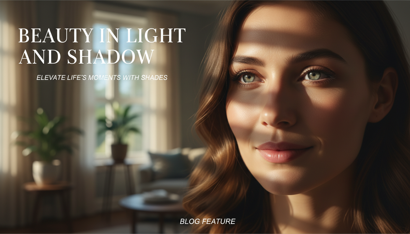 Beauty in Light and Shadow: Elevate Life's Moments with Shades