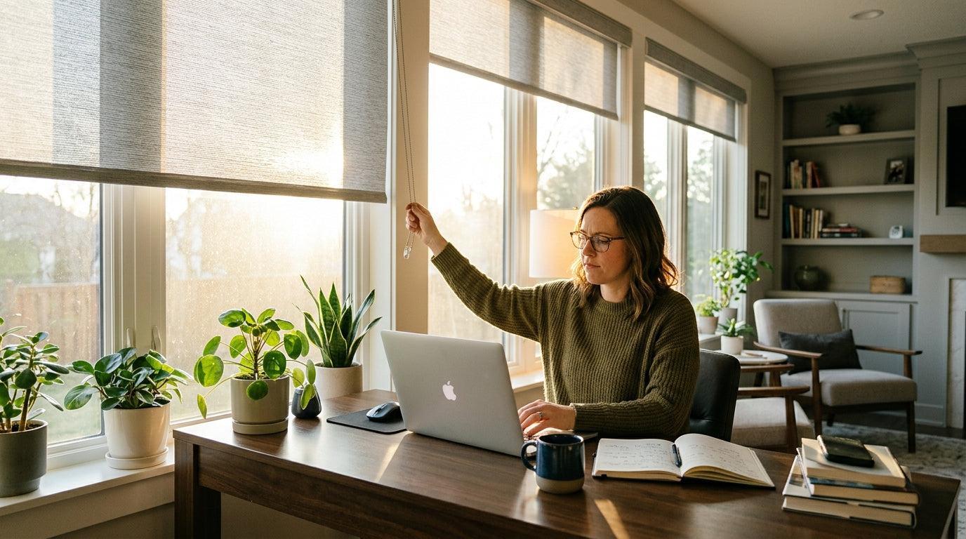 best shades for west facing windows — Best Shades for West-Facing Windows WFH Monitor Glare