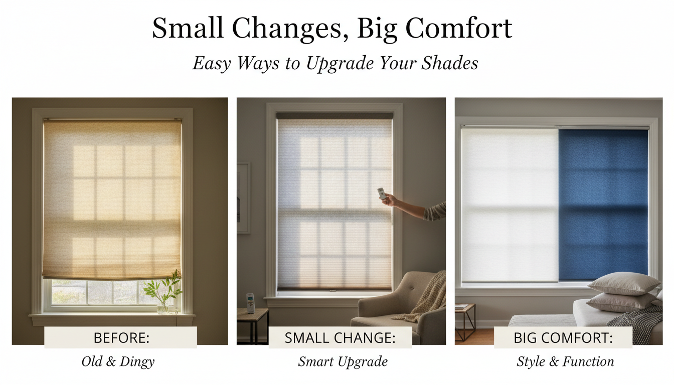 Small Changes, Big Comfort: Easy Ways to Upgrade Your Shades
