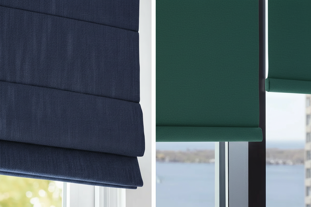 Roller Shades vs Roman Shades: Key Differences Explained