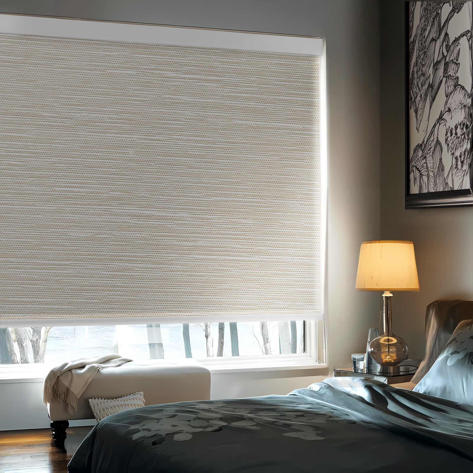 Transform Your Sleep with AOSKY Custom Blackout Roller Shades