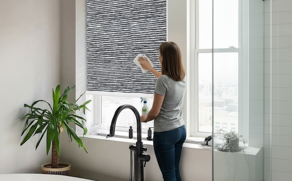 6 Easy Steps to Clean Your Bathroom Shades