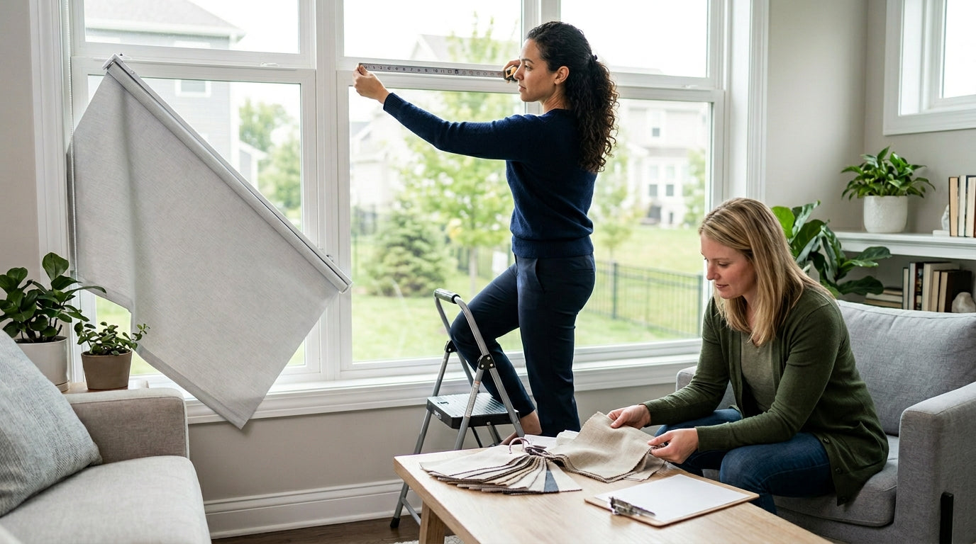 Standard Window Sizes & Shade Sizing Chart