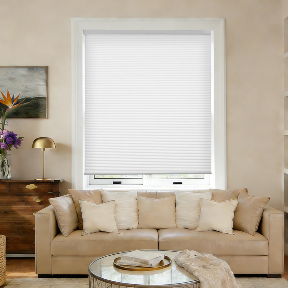 Single-Layer Honeycomb Shades Blackout & Light Filtering