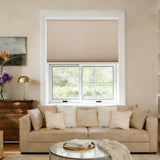 Honeycomb Cellular Shades Beige Linen YHCKB001 / YHCK001