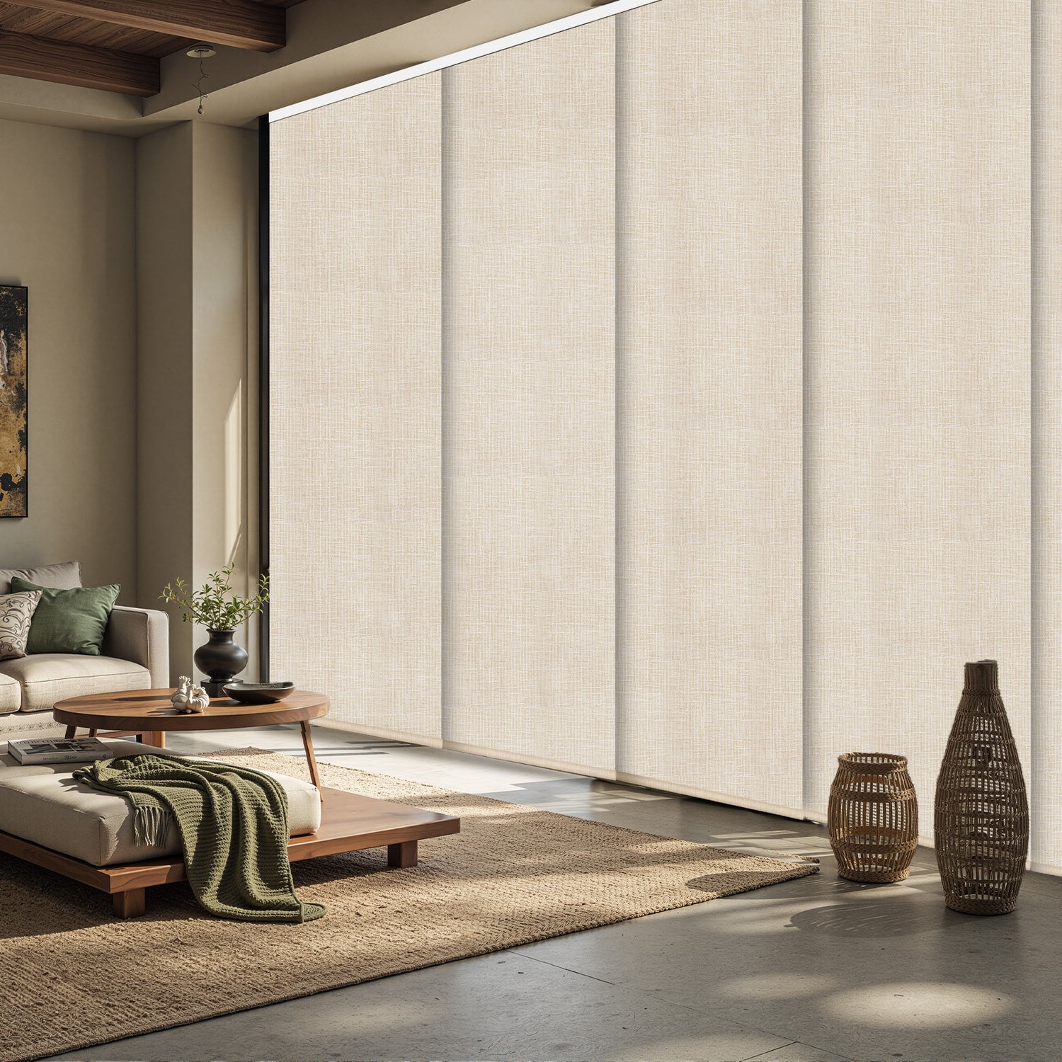 AOSKY Blackout Panel Blinds - Premium Room Darkening Window Treatment