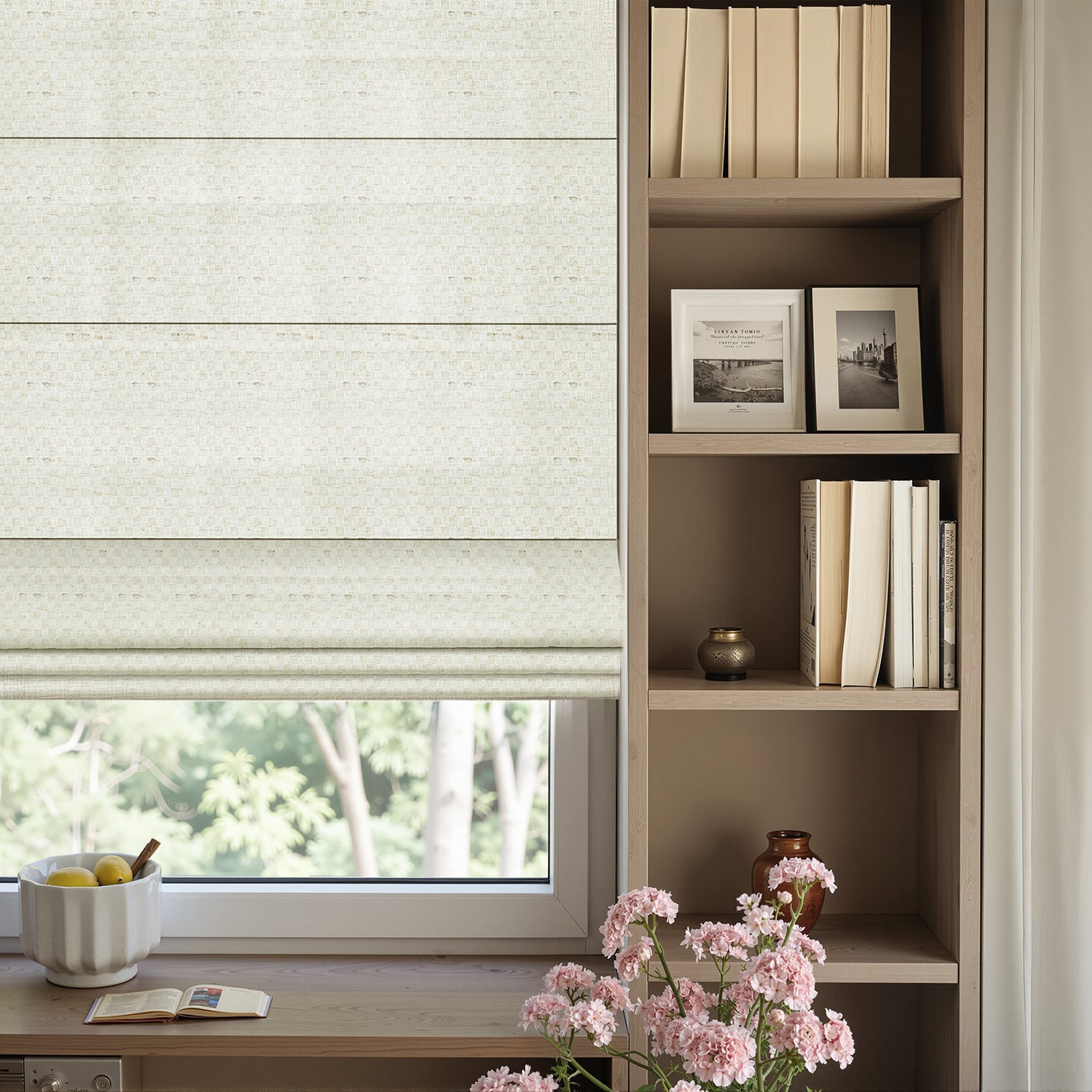 AOSKY Florence Artisan Roman Shades
