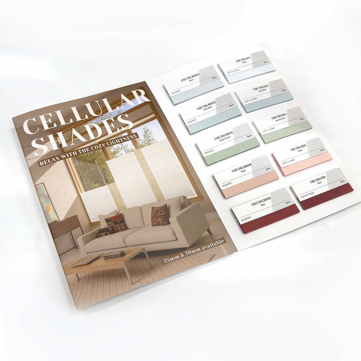 Complete Sample Pack - Honeycomb Cellular Shade Collection