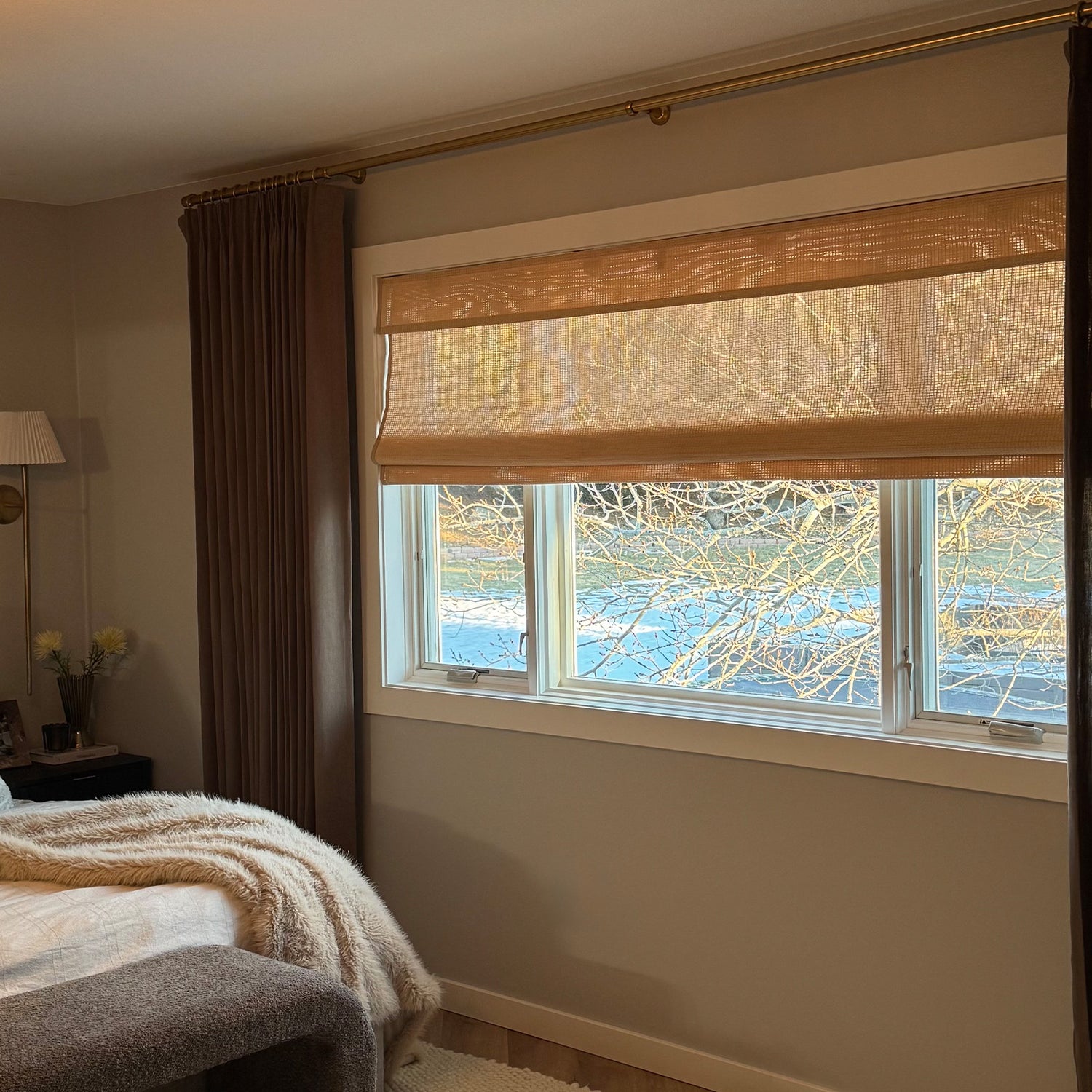 Natural Bamboo Woven Wood Shades