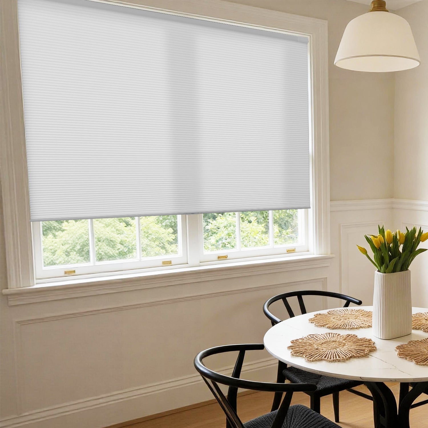 No Drill Cordless Cellular Shades