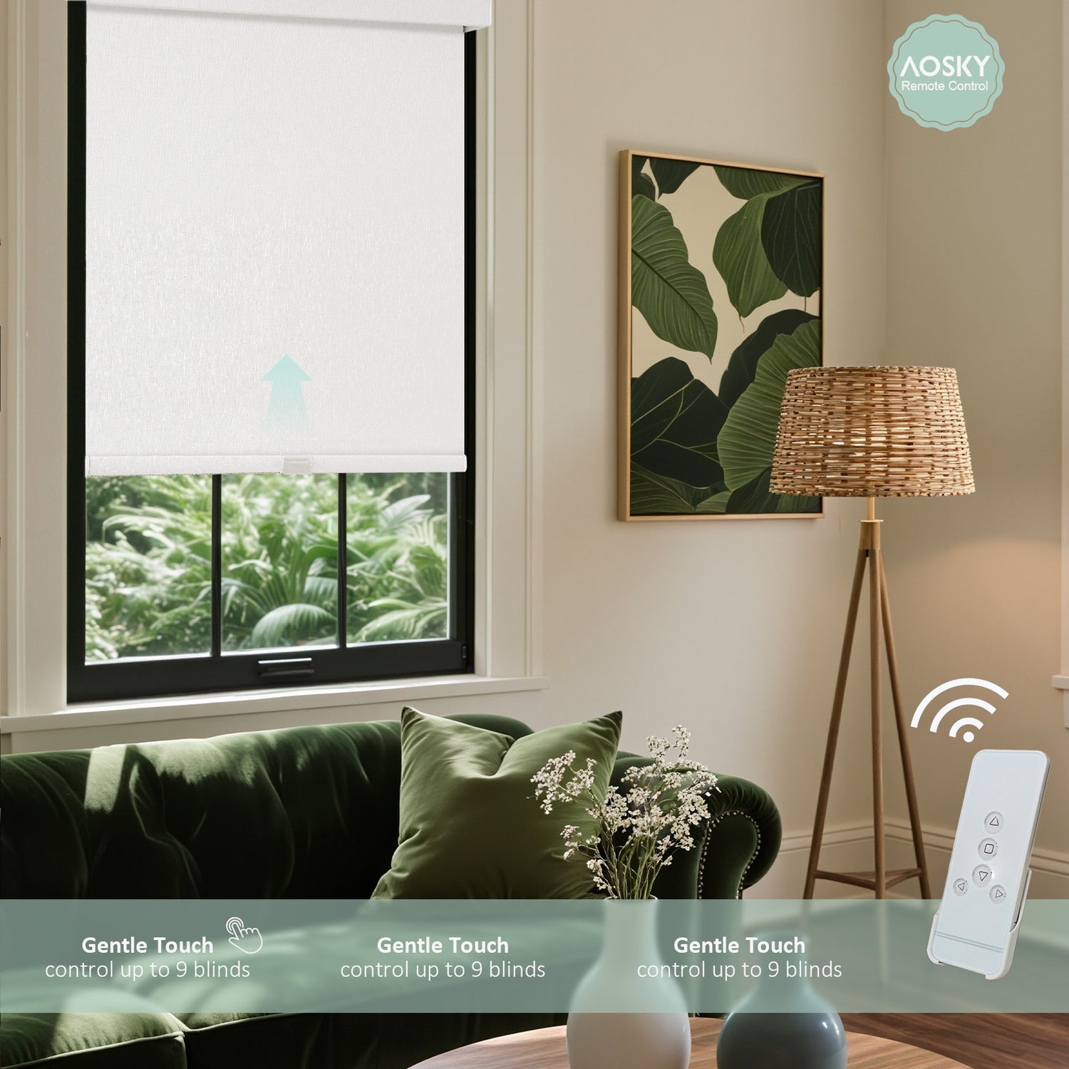 Motorized Blackout Roller Shade