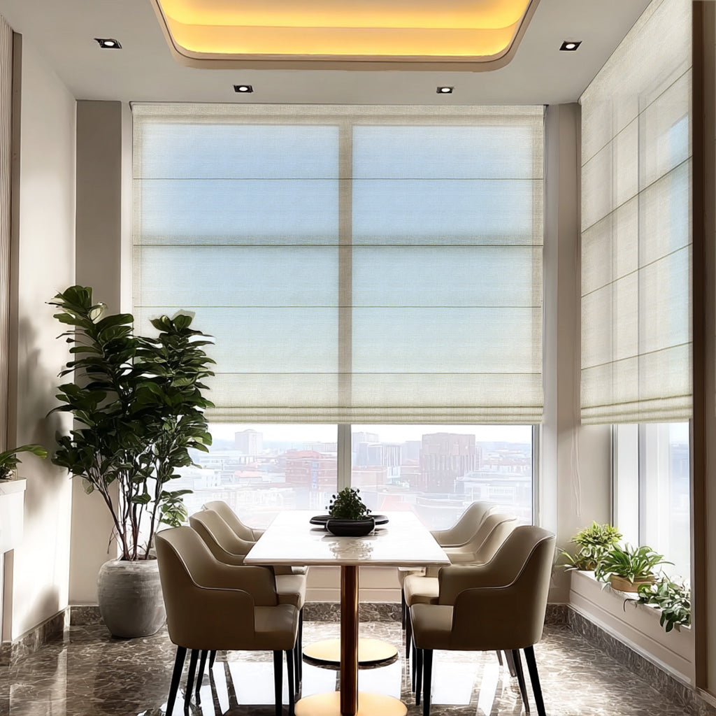 Tuscany Rustic Light Filtering Roman Shade