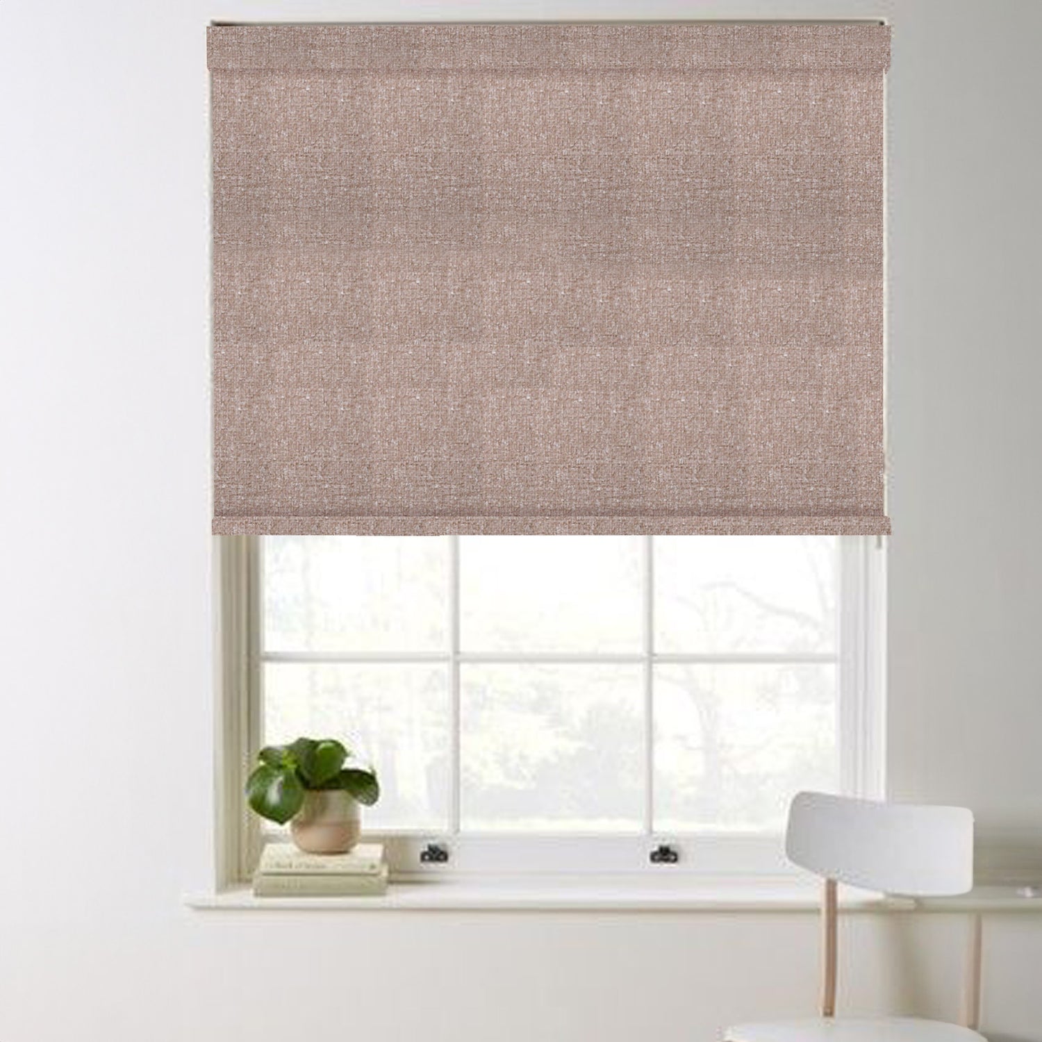 AOSKY UrbanChic Blackout Roller Shades | Modern Window Blinds - 6 Designer Colors