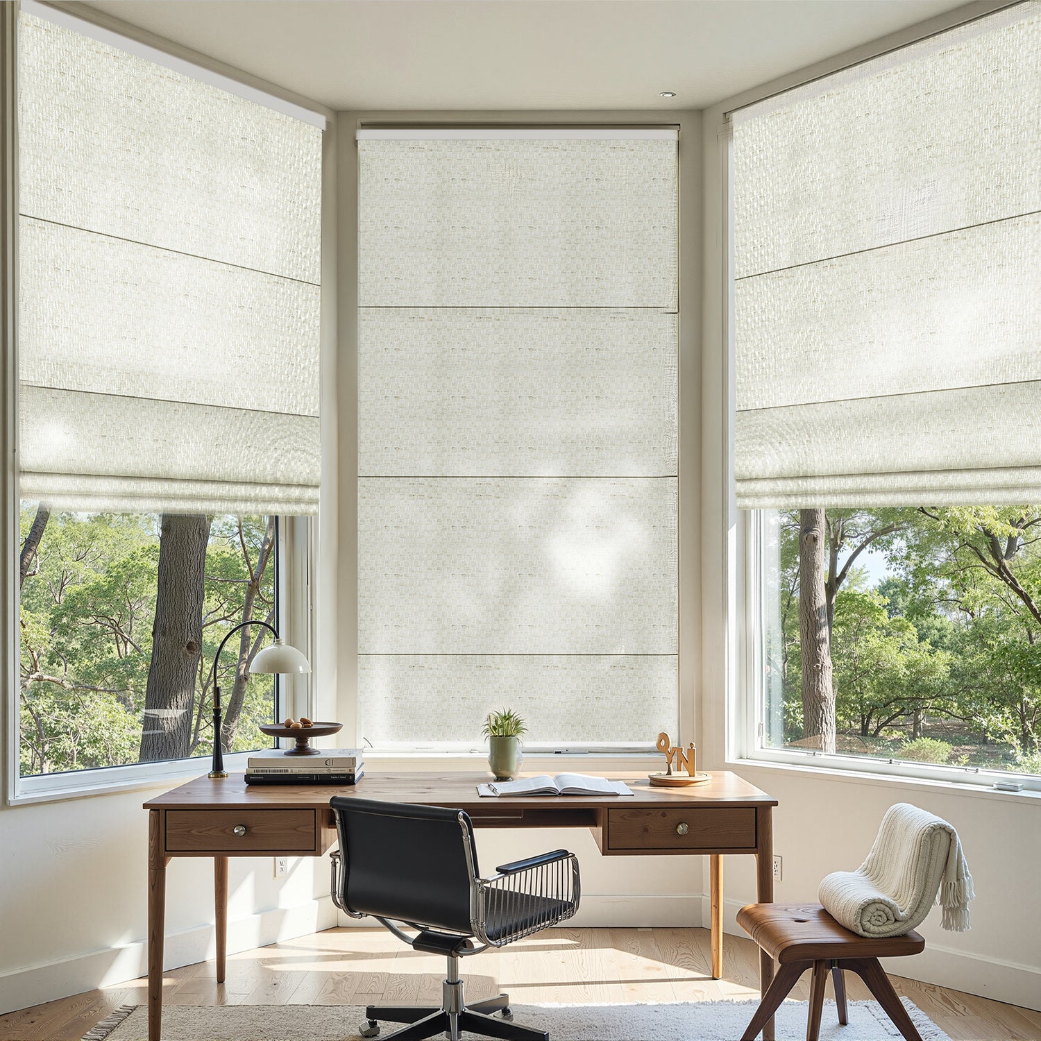 AOSKY Florence Artisan Roman Shades