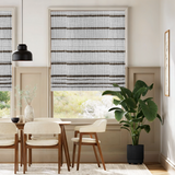 AR-27 Venice Roman Shade Cream With Grey Stripes AR-27-7004