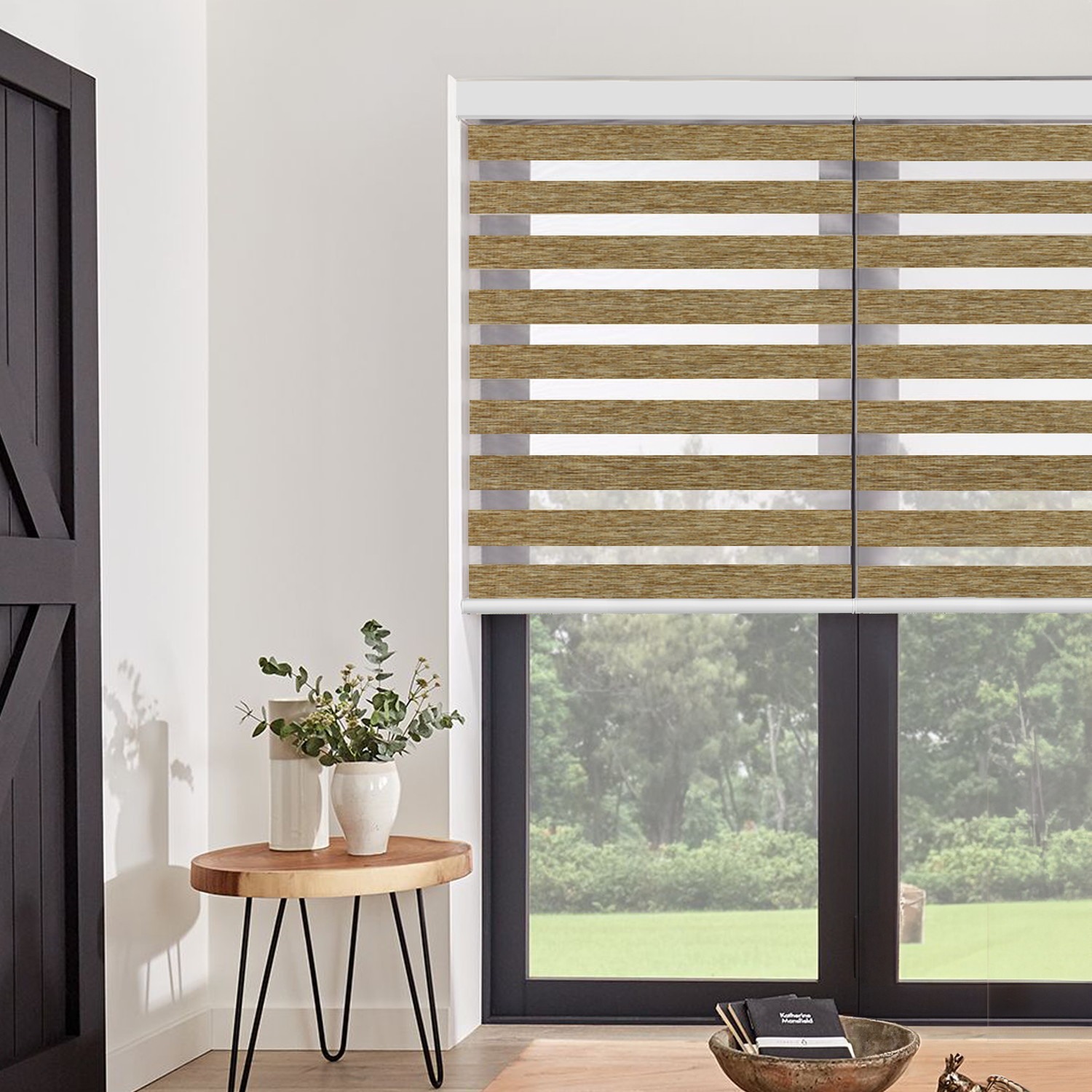 AOSKY Galaxy Zebra Blinds - Premium Light Filtering Window Shades with 3-Year Warranty | Free Shipping