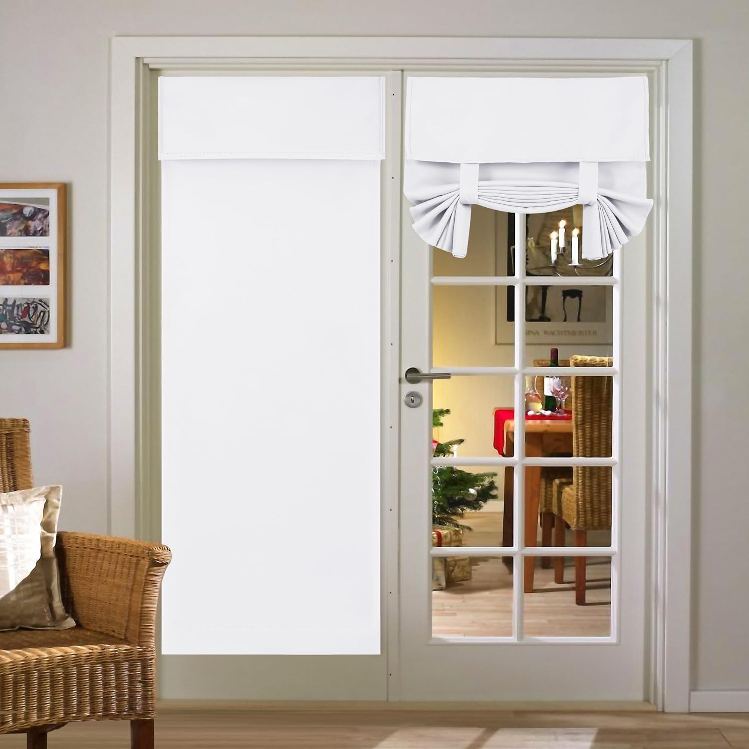 AOSKY French Door Curtain for Doorway Privacy | Stylish Light Blocking Solution