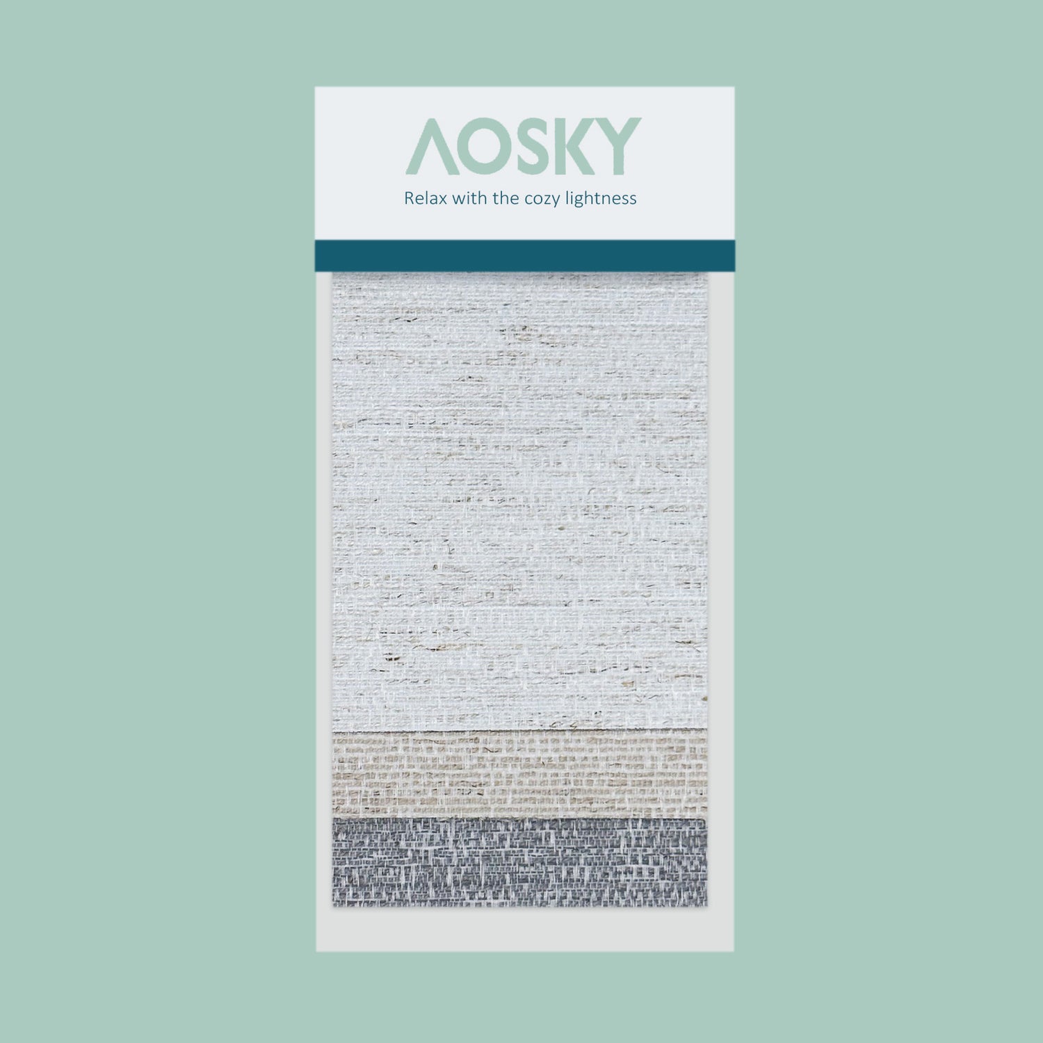A-2 Charcoal Blackout Roller Blind Sample Pack