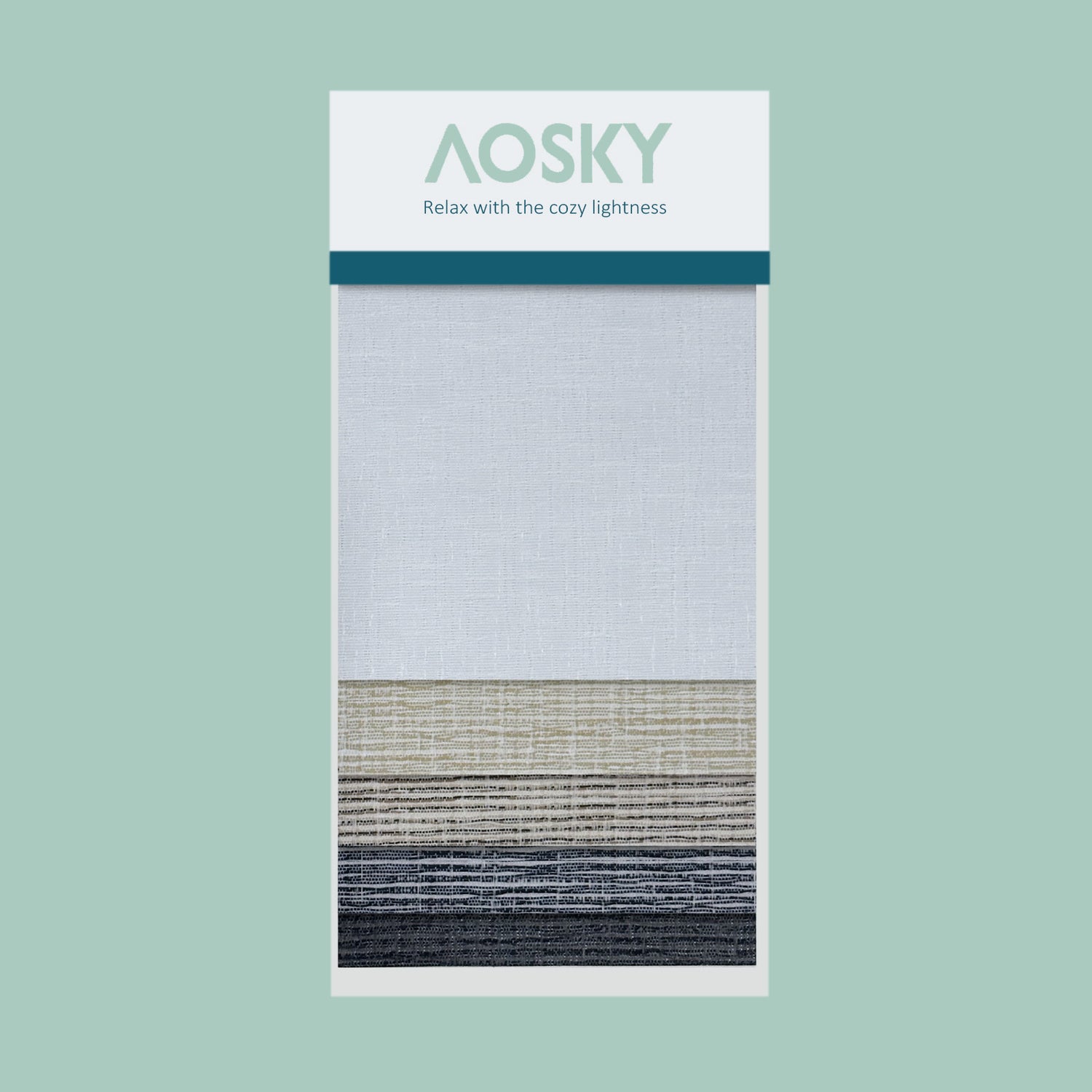 A-3 Storm Blackout Roller Blind Sample Pack