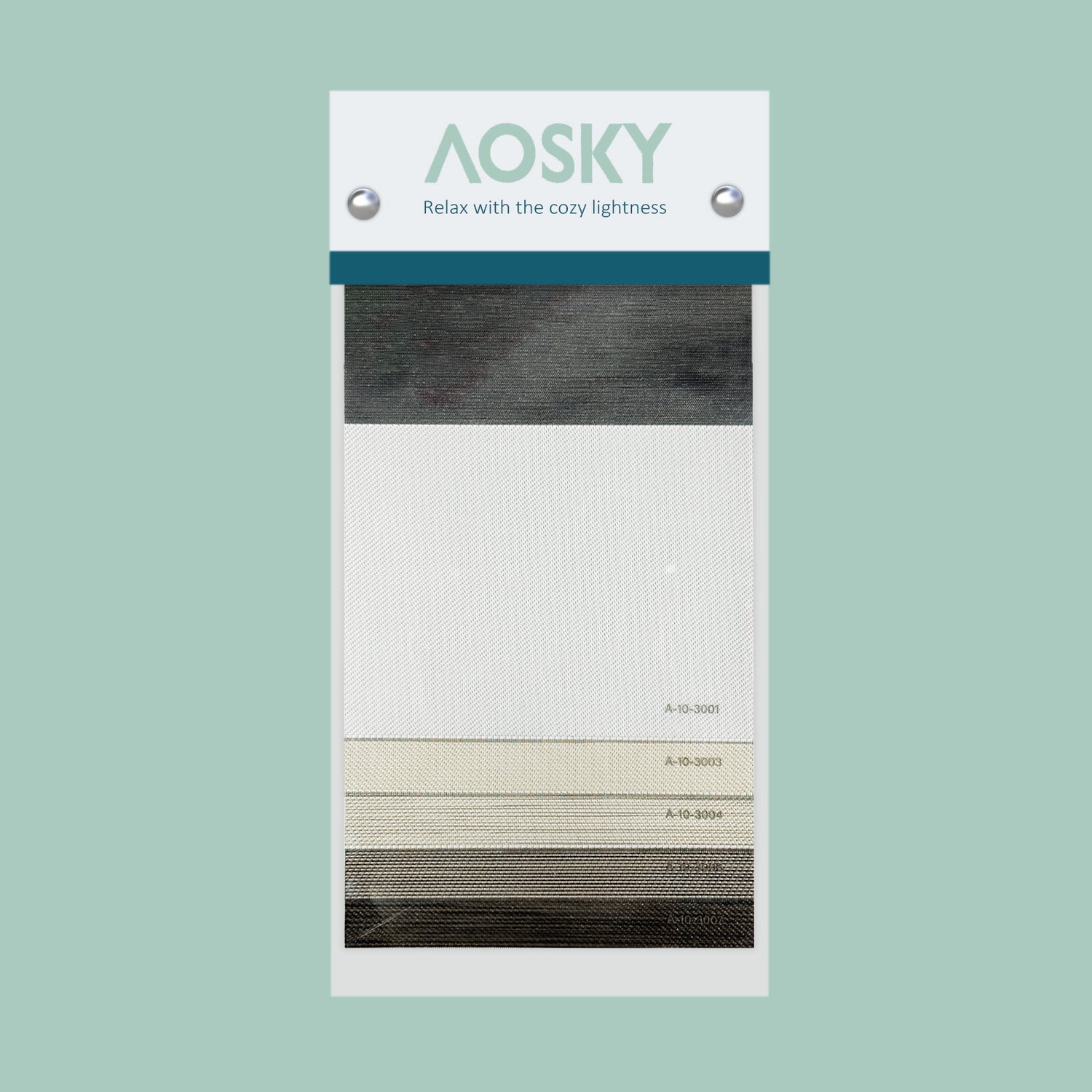 A-10 Downtown Dual Layer Zebra Shade Sample Pack