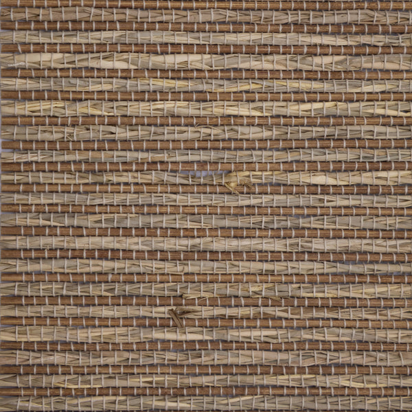 AW-49 Abaca Artisan Woven Wood Shade Earthy Umber AW-49-F26031