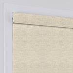 AOSKY No Drill No Tools Roller Shade Beige headrail detail 
