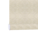 AOSKY No Drill No Tools Roller Shade Beige bottom rail detail 