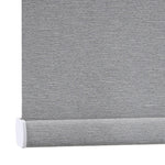 AOSKY No Drill No Tools Roller Shade Dark Grey bottom rail detail 