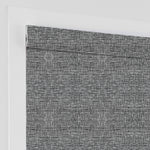 AOSKY No Drill No Tools Roller Shade Grey headrail detail 