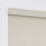 AOSKY No Drill No Tools Roller Shade Khaki headrail detail 
