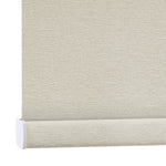 AOSKY No Drill No Tools Roller Shade Khaki bottom rail detail 
