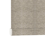 AOSKY No Drill No Tools Roller Shade Latte bottom rail detail 