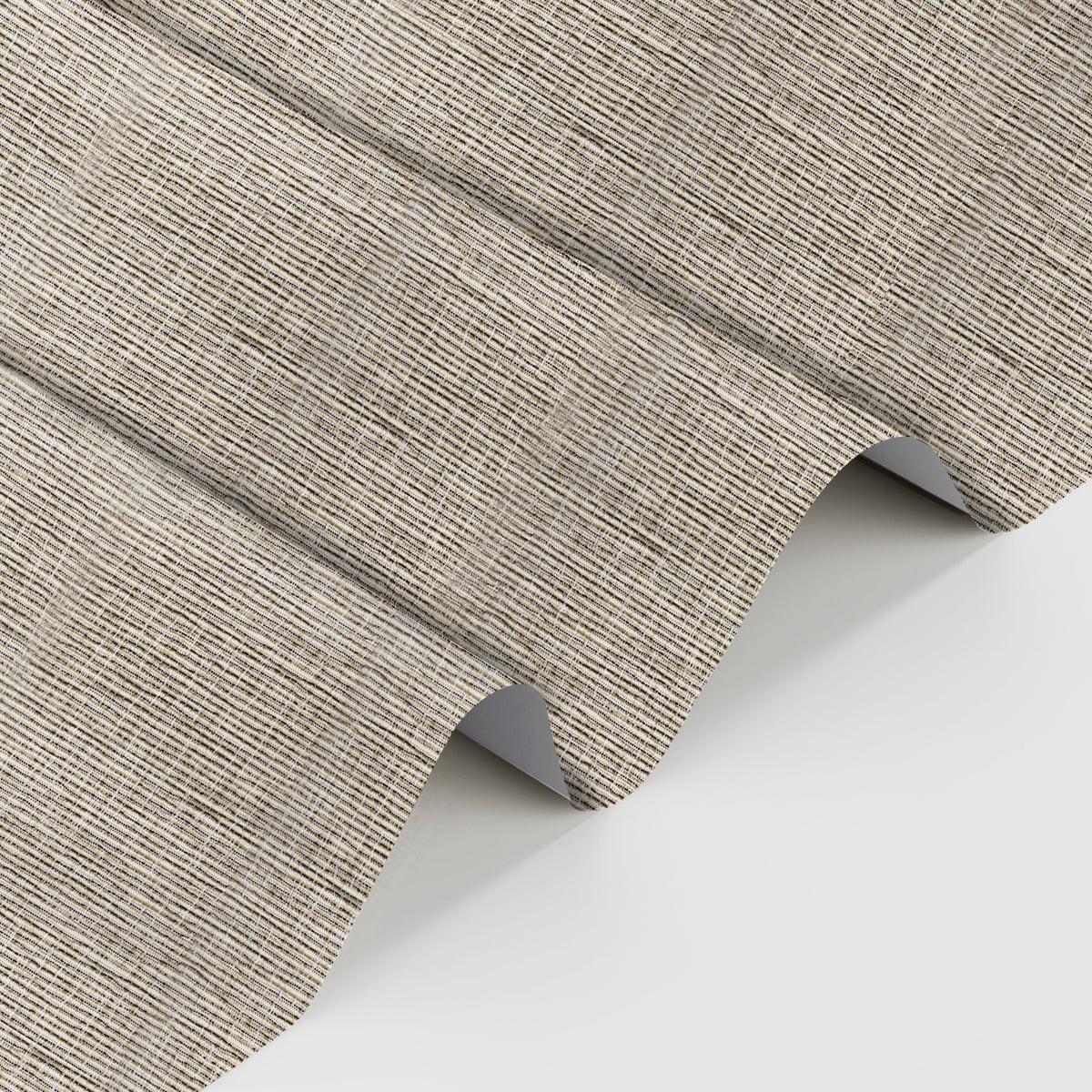AOSKY No Drill No Tools Roller Shade Latte fabric closeup 