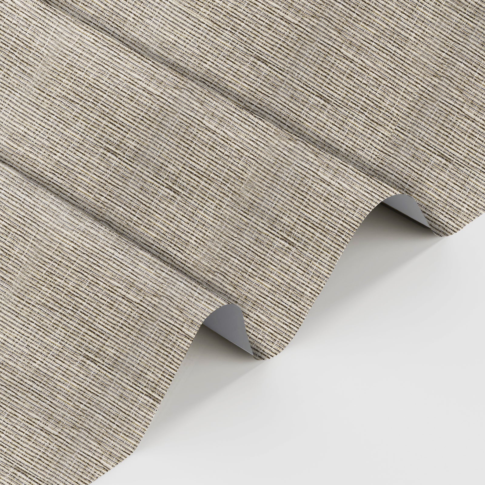 AOSKY No Drill No Tools Roller Shade Latte fabric closeup 