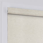AOSKY No Drill No Tools Roller Shade Light Beige headrail detail 