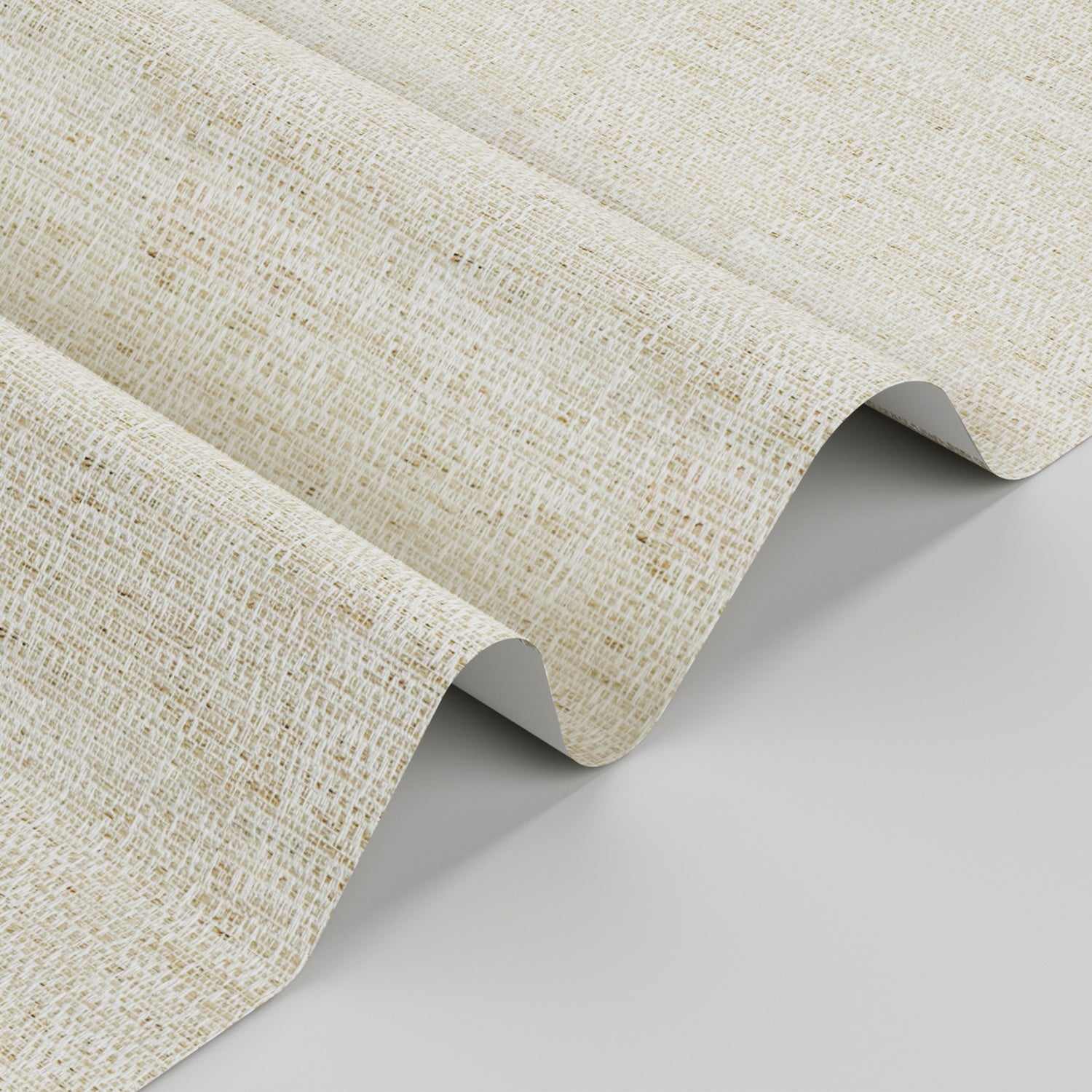 AOSKY No Drill No Tools Roller Shade Light Beige fabric closeup 