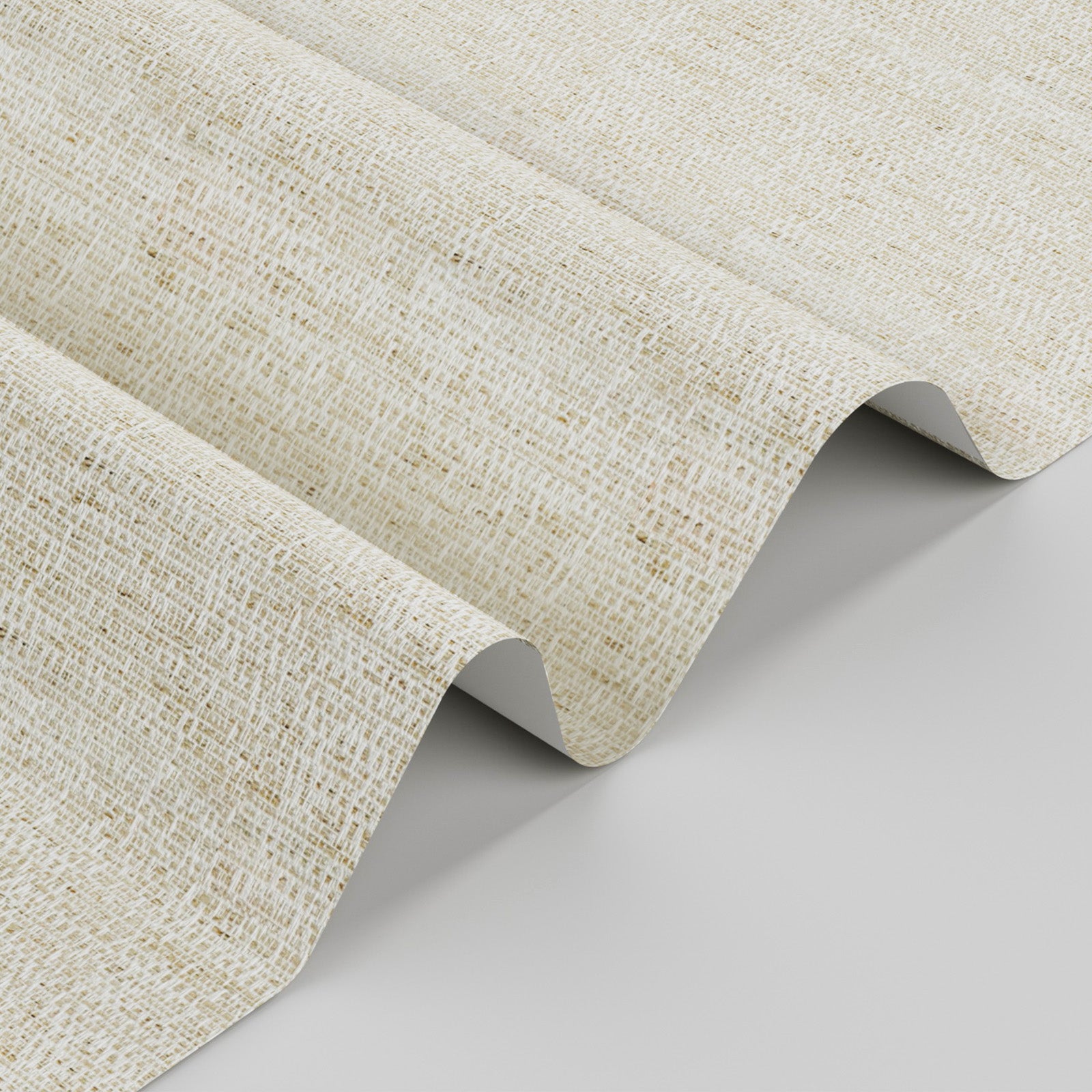 AOSKY No Drill No Tools Roller Shade Light Beige fabric closeup 