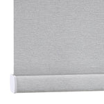 AOSKY No Drill No Tools Roller Shade Light Grey bottom rail detail 