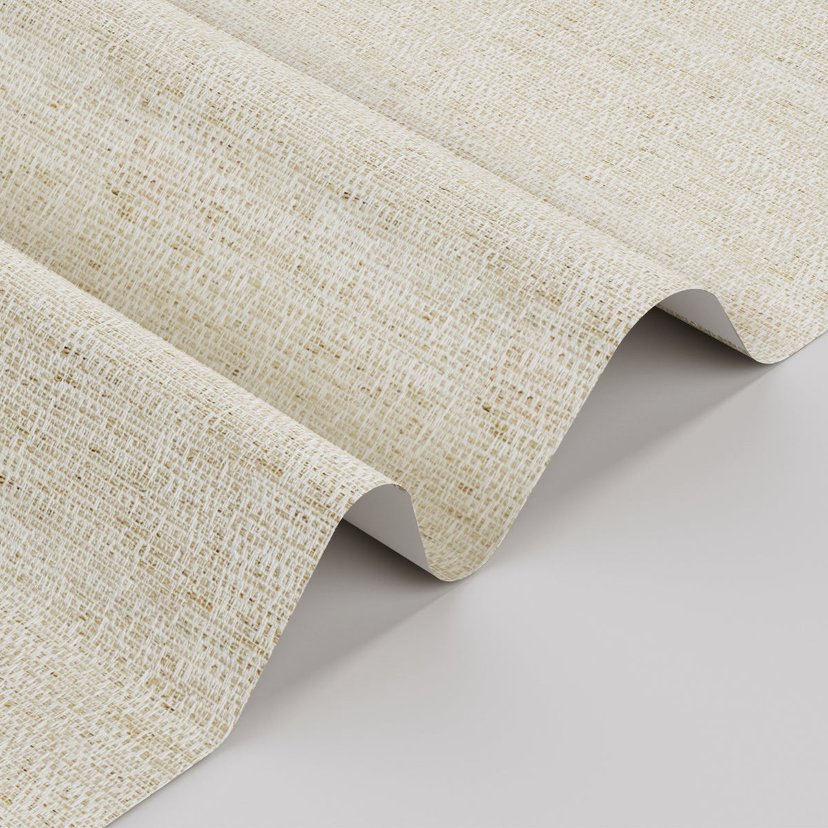 AOSKY No Drill No Tools Roller Shade Light Khaki fabric closeup 