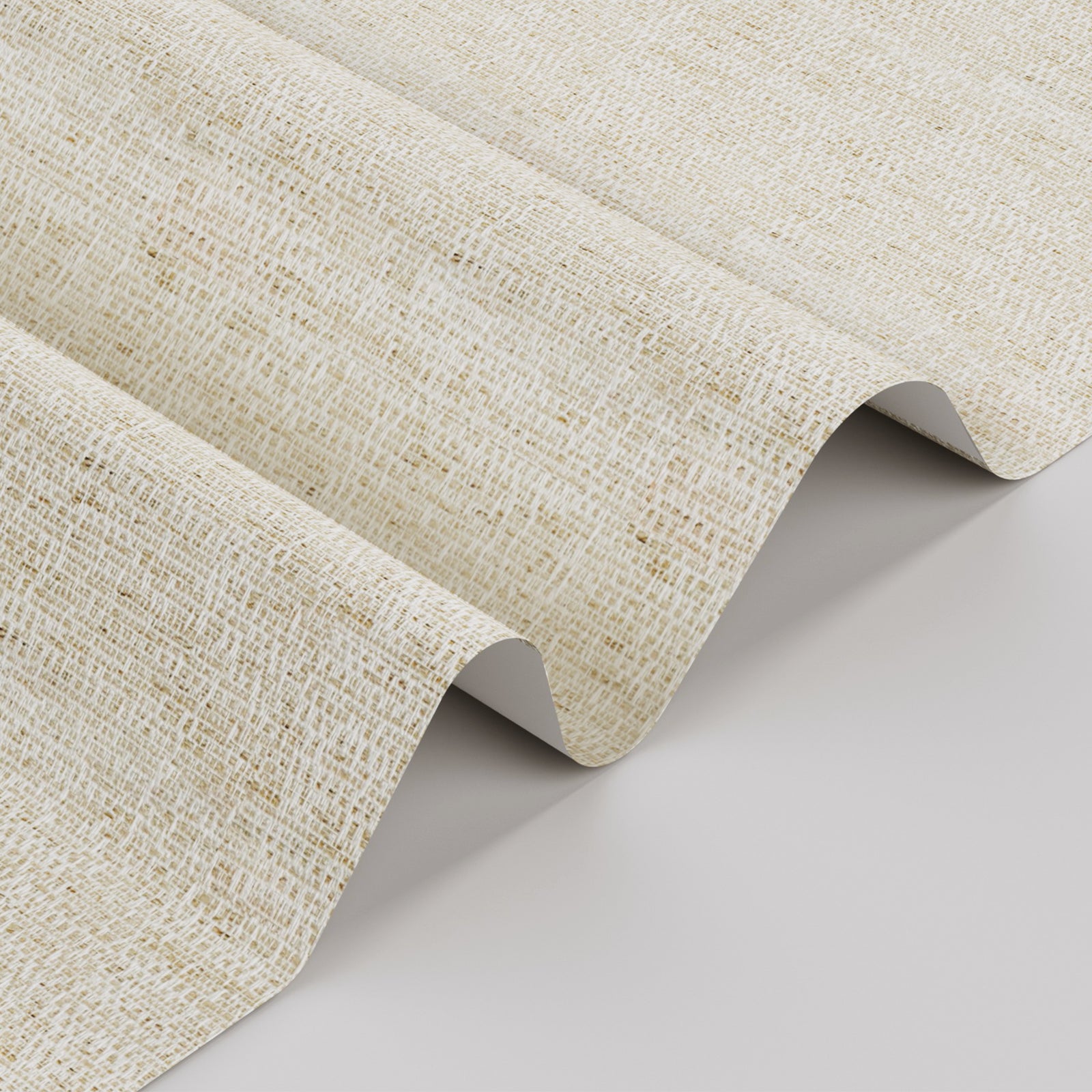 AOSKY No Drill No Tools Roller Shade Light Khaki fabric closeup 