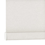 AOSKY No Drill No Tools Roller Shade Linen bottom rail detail 