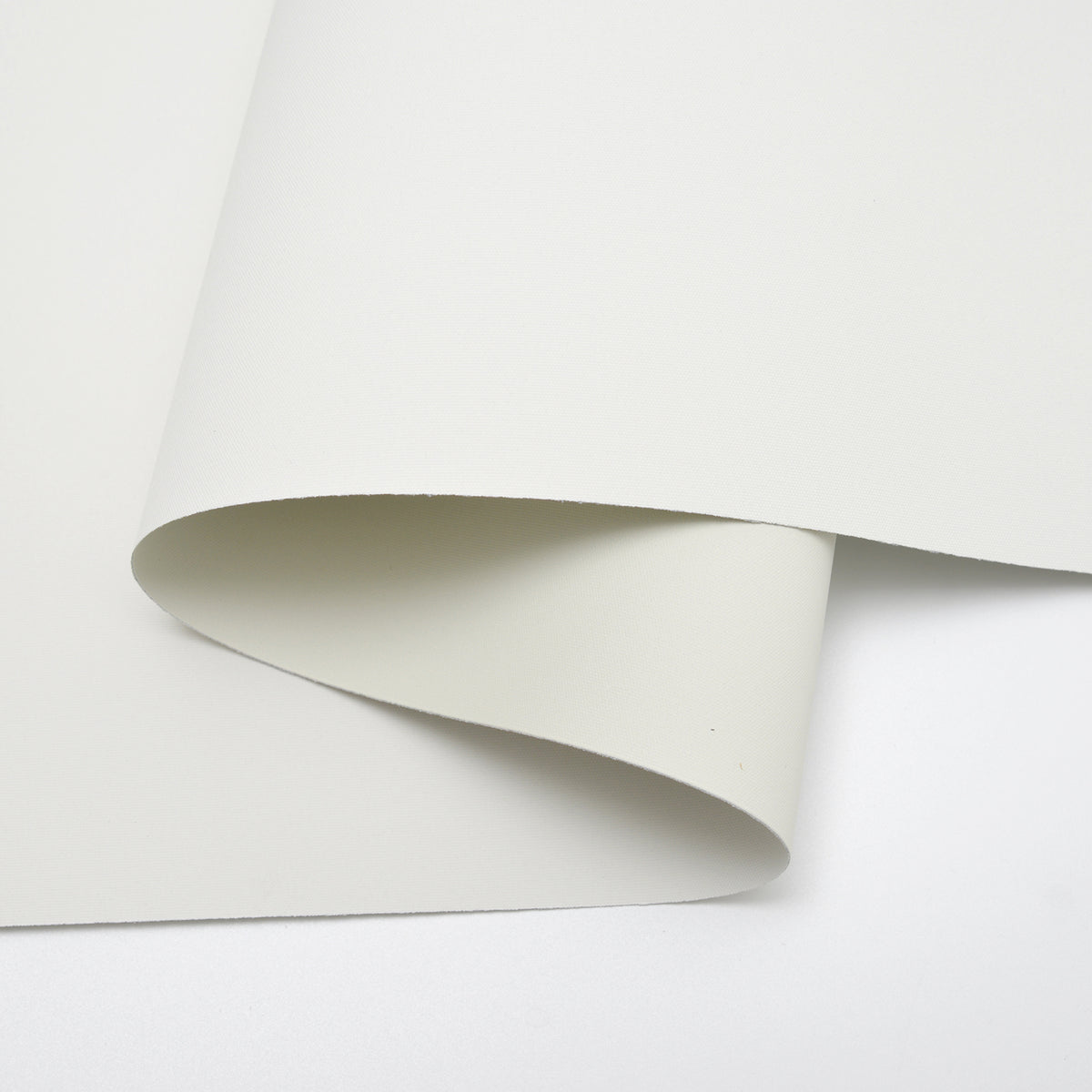 AOSKY No Drill No Tools Roller Shade Pure Beige fabric closeup 