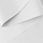 AOSKY No Drill No Tools Roller Shade Pure White fabric closeup 