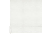 AOSKY No Drill No Tools Roller Shade White bottom rail detail 
