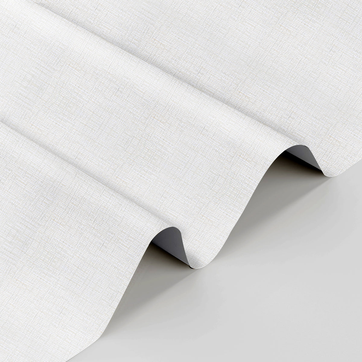 AOSKY No Drill No Tools Roller Shade White fabric closeup 