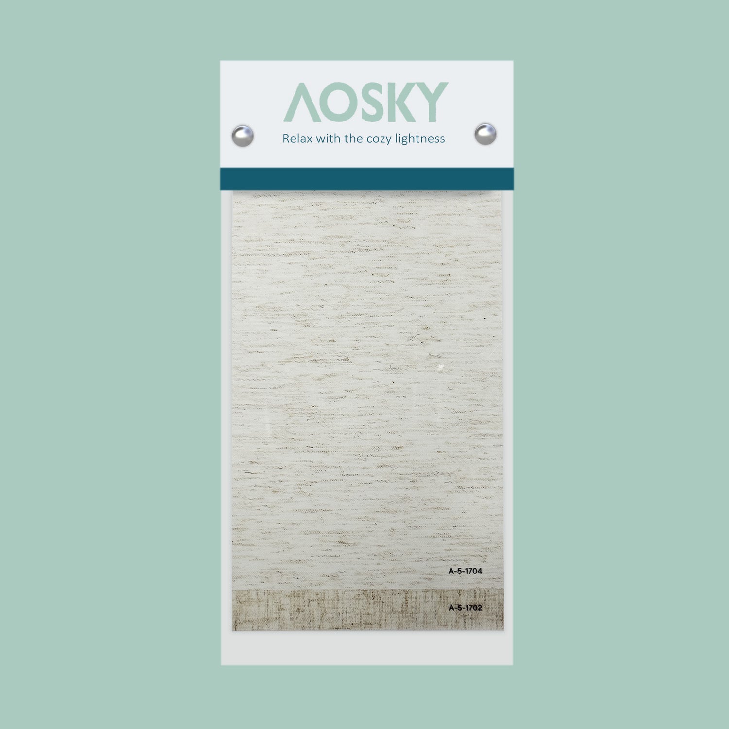 A-5 Onyx Blackout Roller Shade Sample Pack