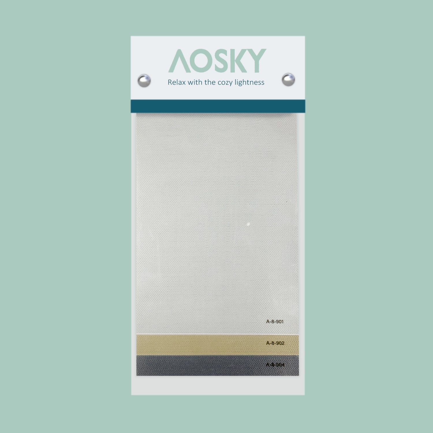 A-8 Riverside Dual Layer Zebra Shade Sample Pack