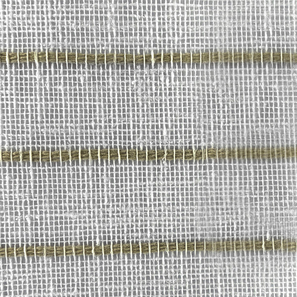 AR-27 Venice Roman Shade Cream With Linen Stripes AR-27-7003